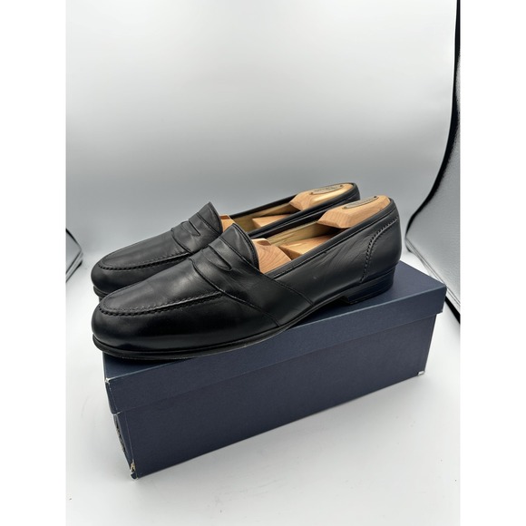Bragano by Cole Haan Shoes Mens Size 10.5 Wide Penny Loafers Made in Italy 2657 - Picture 1 of 16